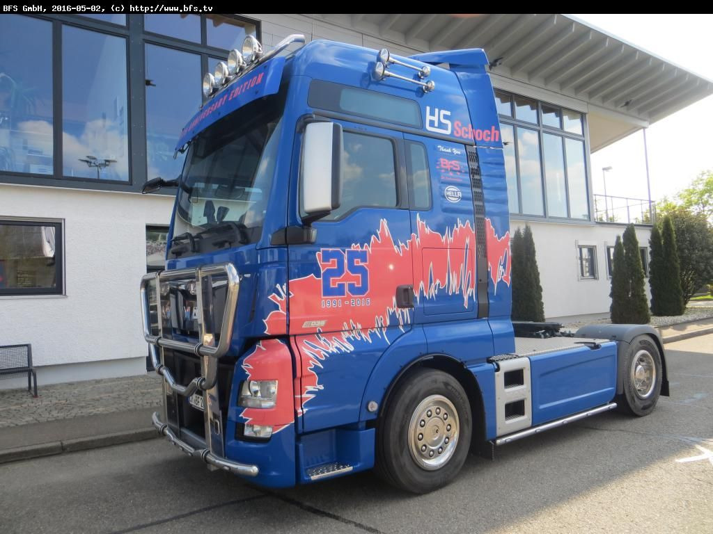 MAN TGX 18.560 4x2 BLS Euro 6 HS Schoch Edition 2016 - Cabeza tractora: foto 1 MAN TGX 18.560 4x2 BLS Euro 6 HS Schoch Edition 2016 - Cabeza tractora: foto 1