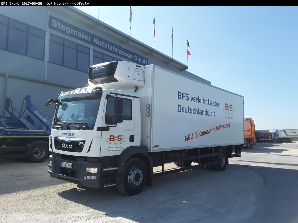 MAN TGM 18.290 4x2 LL Carrier Supra 1250MT, Längs!, MAN TGM 18.290 4x2 LL Carrier Supra 1250MT, Längs!, - Frigorífico camión: foto 1 MAN TGM 18.290 4x2 LL Carrier Supra 1250MT, Längs!, MAN TGM 18.290 4x2 LL Carrier Supra 1250MT, Längs!, - Frigorífico camión: foto 1