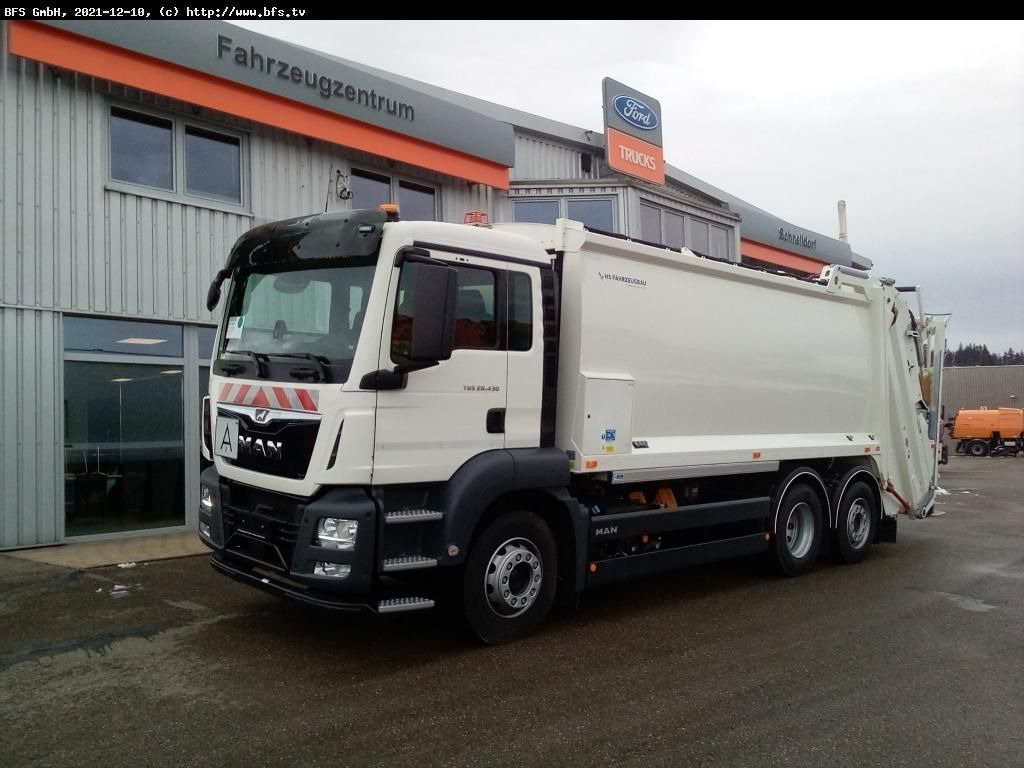 MAN TGS 26.430 6x2-4 BL HS UL Olympus 23 - Euro Max - Camión de basura: foto 1 MAN TGS 26.430 6x2-4 BL HS UL Olympus 23 - Euro Max - Camión de basura: foto 1