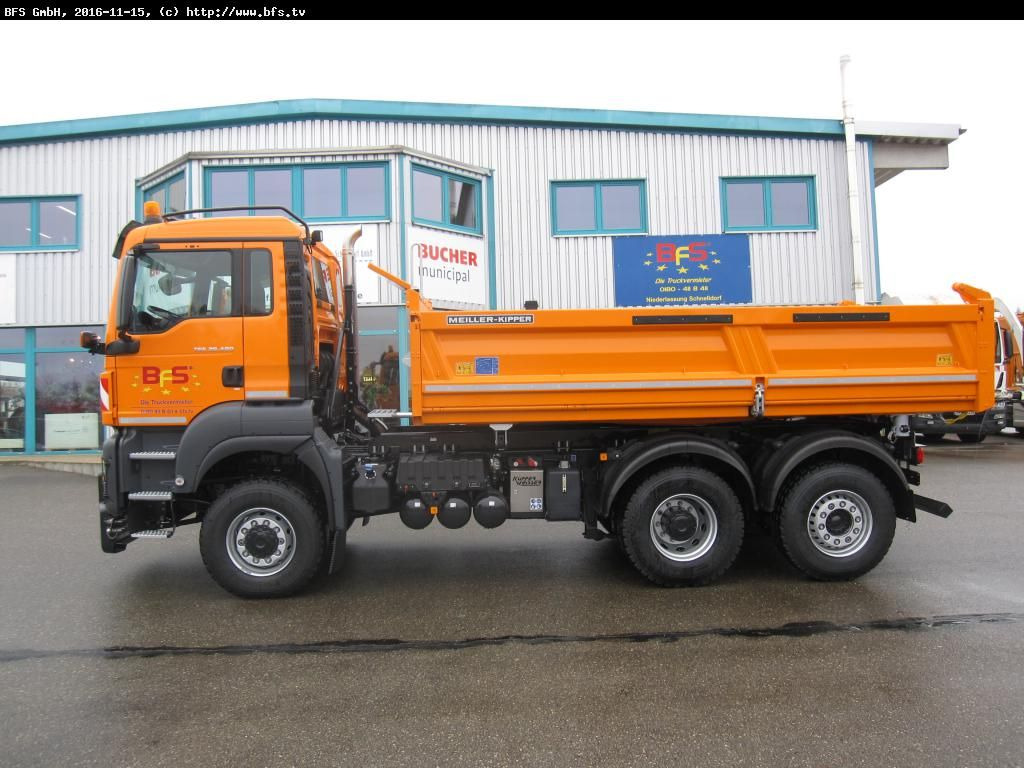 MAN TGS 28.480 6X4-4 BL Euro6, Winterdienst, Bordmat - Volquete camión: foto 3 MAN TGS 28.480 6X4-4 BL Euro6, Winterdienst, Bordmat - Volquete camión: foto 3