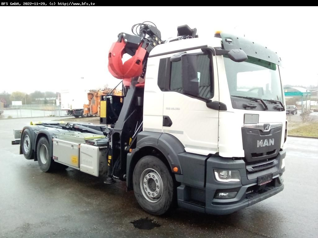 MAN TGS (TG3) 26.510 6x2-4 BL Recyclingkran - Multibasculante camión: foto 2 MAN TGS (TG3) 26.510 6x2-4 BL Recyclingkran - Multibasculante camión: foto 2