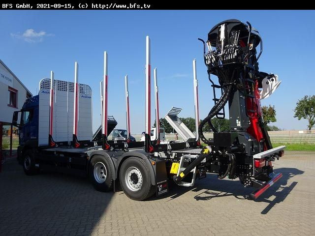 MAN TGS (TG3) 26.510 6x4H-4 BL CH Kurzholz Bio Öl - Camión forestal: foto 3 MAN TGS (TG3) 26.510 6x4H-4 BL CH Kurzholz Bio Öl - Camión forestal: foto 3