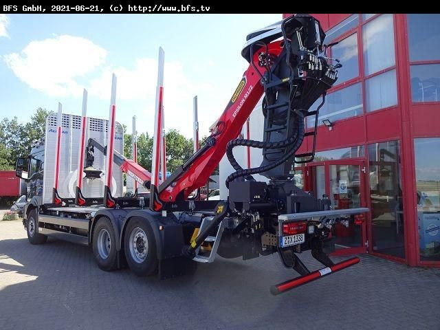 MAN TGS (TG3) 26.510 6x4H-4 BL CH Kurzholz Bio Öl - Camión forestal: foto 3 MAN TGS (TG3) 26.510 6x4H-4 BL CH Kurzholz Bio Öl - Camión forestal: foto 3