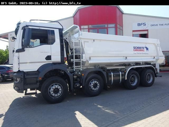 MAN TGS (TG3) 35.470 8x4 BB CH Hinterkipper Stahl H - Portacontenedor de cadenas camión: foto 4 MAN TGS (TG3) 35.470 8x4 BB CH Hinterkipper Stahl H - Portacontenedor de cadenas camión: foto 4