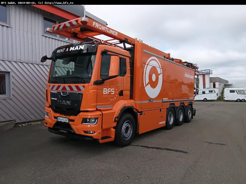 MAN TGS (TG3) 35.510 8x4-4 BL CH Canalmaster F 135 E - Limpieza de alcantarillado: foto 1 MAN TGS (TG3) 35.510 8x4-4 BL CH Canalmaster F 135 E - Limpieza de alcantarillado: foto 1