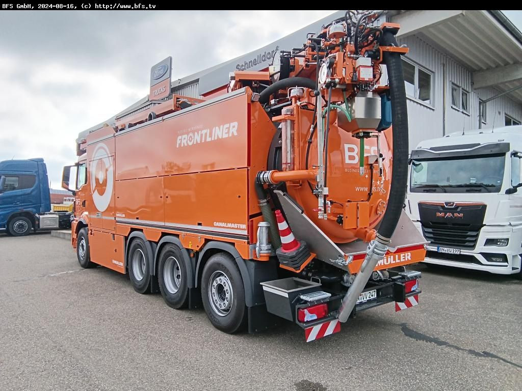 MAN TGS (TG3) 35.510 8x4-4 BL CH Canalmaster F 135 E - Limpieza de alcantarillado: foto 3 MAN TGS (TG3) 35.510 8x4-4 BL CH Canalmaster F 135 E - Limpieza de alcantarillado: foto 3