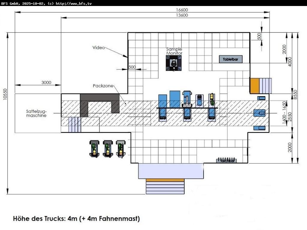 Rainbow LSDO 12-18 Lambo Show Messeauflieger T - Caja cerrada semirremolque: foto 2 Rainbow LSDO 12-18 Lambo Show Messeauflieger T - Caja cerrada semirremolque: foto 2