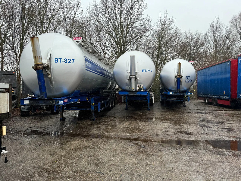 Atcomex 13 UNITS - 3 AXLE KIPPER BULK 1 COMP. 60.000 L TÜV TILL 07-2025 - Cisterna semirremolque: foto 1 Atcomex 13 UNITS - 3 AXLE KIPPER BULK 1 COMP. 60.000 L TÜV TILL 07-2025 - Cisterna semirremolque: foto 1