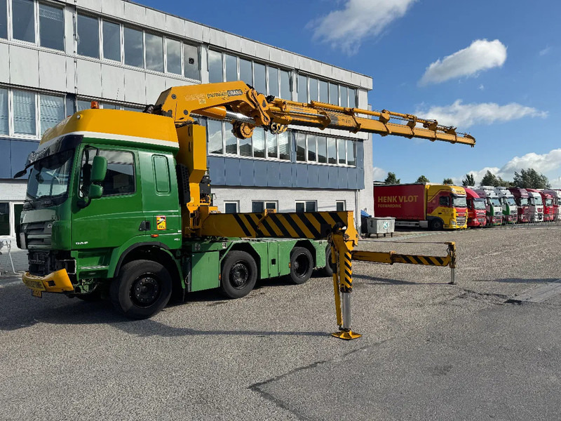 DAF CF 85.410 8X2 EURO 5 PALFINGER PK100002 + REMOTE CONTROL TÜV TILL 01-2026 - Cabeza tractora: foto 2 DAF CF 85.410 8X2 EURO 5 PALFINGER PK100002 + REMOTE CONTROL TÜV TILL 01-2026 - Cabeza tractora: foto 2
