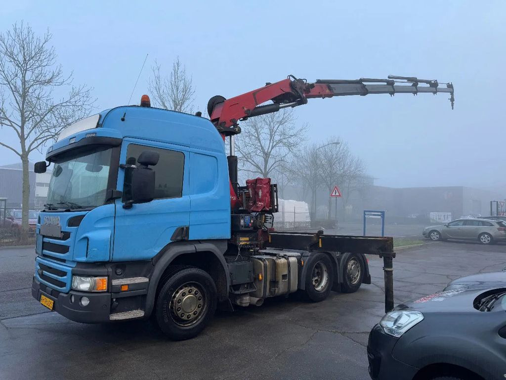 Scania P450 6X2 - EURO 6 + HMF 2620-K5 + REMOTE + LIFT - Cabeza tractora: foto 2 Scania P450 6X2 - EURO 6 + HMF 2620-K5 + REMOTE + LIFT - Cabeza tractora: foto 2