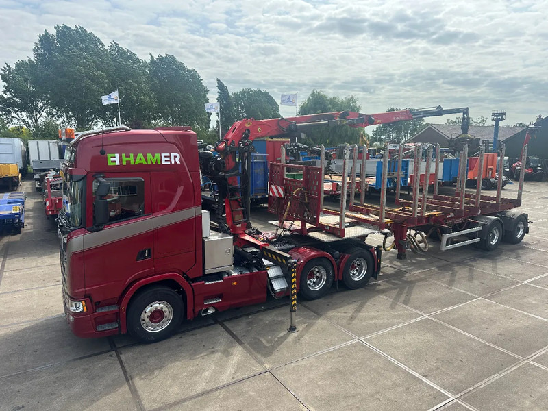 Scania S650 V8, EPSILON S290 Z 96. DOLL TRAILER 2 AXLE FORCED STEERING, 4,5 M EXTENDABLE, APK 04-2026 - Cabeza tractora: foto 1 Scania S650 V8, EPSILON S290 Z 96. DOLL TRAILER 2 AXLE FORCED STEERING, 4,5 M EXTENDABLE, APK 04-2026 - Cabeza tractora: foto 1