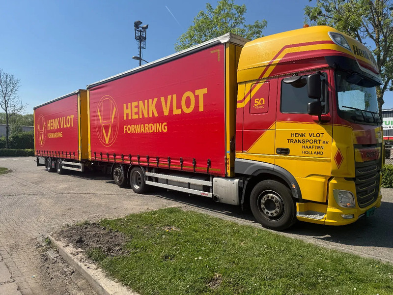 DAF XF 480 6X2 JUMBO + WECON HANGER SLIDING ROOF + TÜV TILL 02-2026 - Camión lona: foto 1 DAF XF 480 6X2 JUMBO + WECON HANGER SLIDING ROOF + TÜV TILL 02-2026 - Camión lona: foto 1