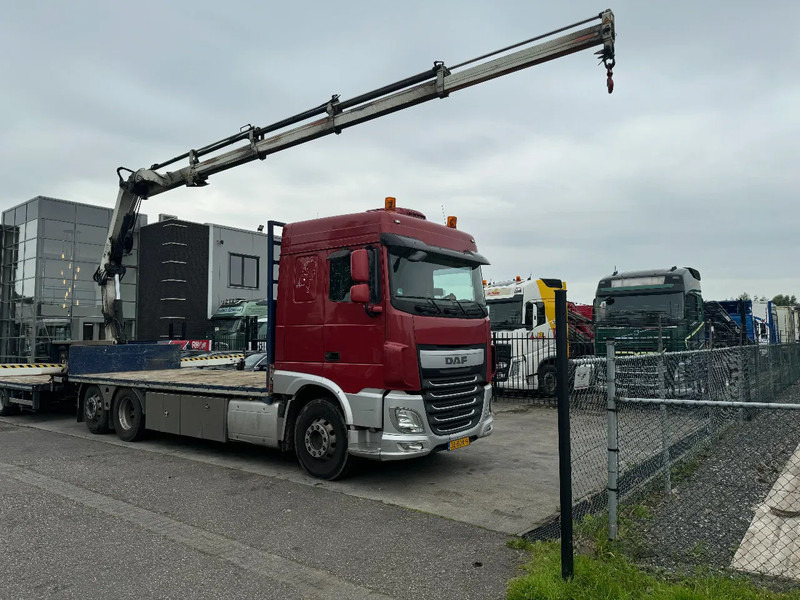 DAF XF 510 6X2 EURO 6 + HIAB 166 HI PRO + REMOTE CONTROL - Camión caja abierta, Camión grúa: foto 2 DAF XF 510 6X2 EURO 6 + HIAB 166 HI PRO + REMOTE CONTROL - Camión caja abierta, Camión grúa: foto 2