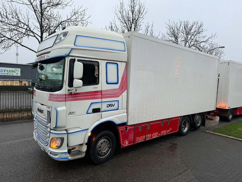 DAF XF 510 6X2 - EURO 6 + RETARDER + ZEPRO LIFT + REMOTE - Camión caja cerrada: foto 1 DAF XF 510 6X2 - EURO 6 + RETARDER + ZEPRO LIFT + REMOTE - Camión caja cerrada: foto 1