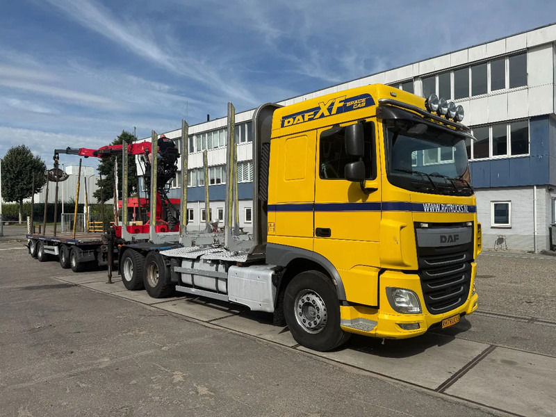DAF XF 510 6X4 EURO 6 PALFINGER Q150Z + GRIJPER + KELBERG HANGER INTARDER - Camión caja abierta, Camión grúa: foto 2 DAF XF 510 6X4 EURO 6 PALFINGER Q150Z + GRIJPER + KELBERG HANGER INTARDER - Camión caja abierta, Camión grúa: foto 2