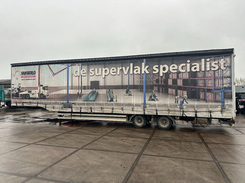 DRACO SCHUIFZEILEN + DAK, ACHTERPORTAAL VERBREEDBAAR - Góndola rebajadas semirremolque: foto 1 DRACO SCHUIFZEILEN + DAK, ACHTERPORTAAL VERBREEDBAAR - Góndola rebajadas semirremolque: foto 1