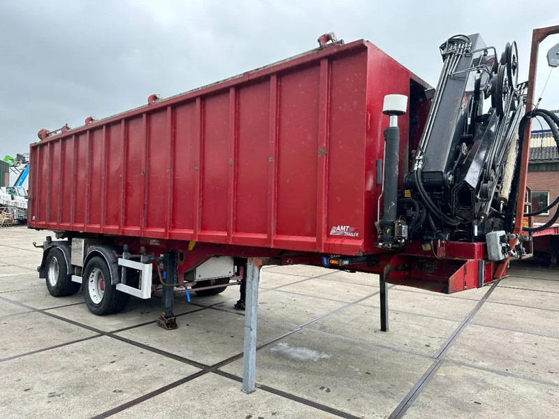 Diversen TIPPER TRAILER WITH HIAB CRANE 099 B-3 HIDUO REMOTE CONTROLE - Volquete semirremolque: foto 3 Diversen TIPPER TRAILER WITH HIAB CRANE 099 B-3 HIDUO REMOTE CONTROLE - Volquete semirremolque: foto 3