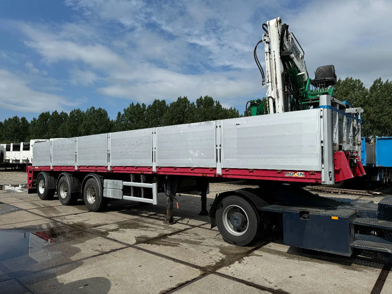 Floor FLO 18 30 S2 + KENNIS CRANE 3X STEERING AXLE - Semirremolque plataforma/ Caja abierta: foto 5 Floor FLO 18 30 S2 + KENNIS CRANE 3X STEERING AXLE - Semirremolque plataforma/ Caja abierta: foto 5