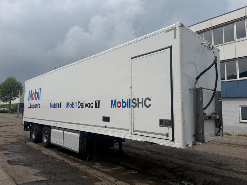 Groenewegen DRO-14-20 B 2 AXLE BPW +TANK INSTALLATIE + 20 TON DHOLLANDIA LIFT - Caja cerrada semirremolque: foto 3 Groenewegen DRO-14-20 B 2 AXLE BPW +TANK INSTALLATIE + 20 TON DHOLLANDIA LIFT - Caja cerrada semirremolque: foto 3
