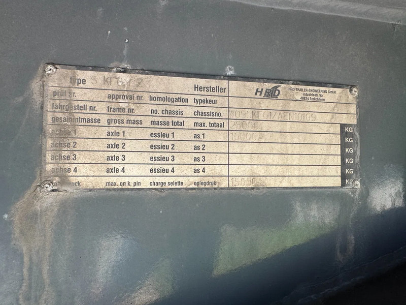 Frigorífico semirremolque HRD SKFG - BPW AXLE + CARRIER VECTOR 1850MT: foto 20