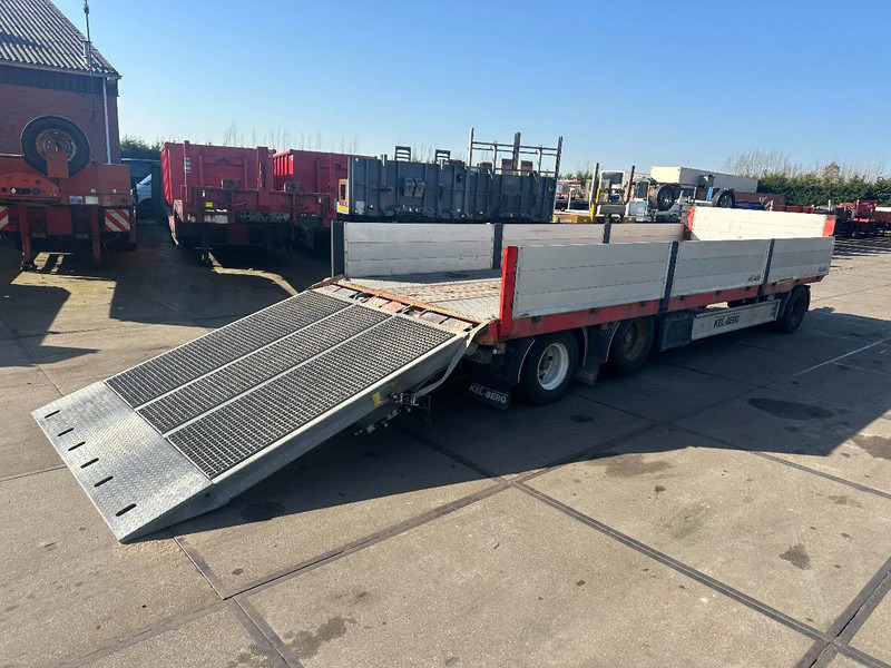 KEL-BERG 3 AXLE , RAMP 2E LIFT AXLE - Remolque plataforma/ Caja abierta: foto 1 KEL-BERG 3 AXLE , RAMP 2E LIFT AXLE - Remolque plataforma/ Caja abierta: foto 1