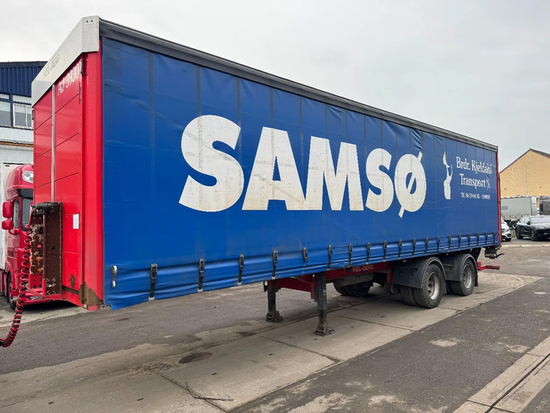KEL-BERG PRSH 20 TRI 2X SAF AXLE ZEPRO 2500 KG LOADLIFT - Semirremolque lona: foto 1 KEL-BERG PRSH 20 TRI 2X SAF AXLE ZEPRO 2500 KG LOADLIFT - Semirremolque lona: foto 1