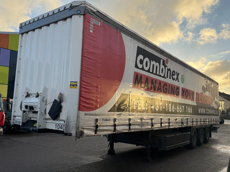 Krone SD - 3 AXLE - DISC BRAKES + SLIDING ROOF - Semirremolque lona: foto 3 Krone SD - 3 AXLE - DISC BRAKES + SLIDING ROOF - Semirremolque lona: foto 3