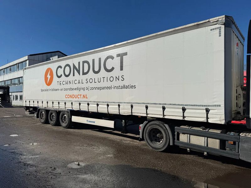Krone SD DHOLLANDIA 2000 KG 3 AXLE SLIDING ROOF DISC BRAKES - Semirremolque lona: foto 1 Krone SD DHOLLANDIA 2000 KG 3 AXLE SLIDING ROOF DISC BRAKES - Semirremolque lona: foto 1