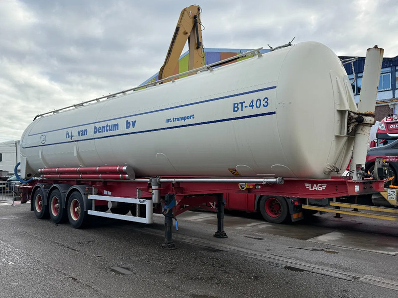LAG O-3-39 - 61.000 LITER - TIPPER BULK - 3 AXLE - BPW - Cisterna semirremolque: foto 1 LAG O-3-39 - 61.000 LITER - TIPPER BULK - 3 AXLE - BPW - Cisterna semirremolque: foto 1