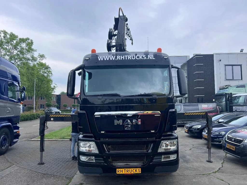 MAN TGS 35.440 8X2-4 + HIAB 220C-5 REMOTE + CABLE LI - Camión con equipo de cable, Camión grúa: foto 3 MAN TGS 35.440 8X2-4 + HIAB 220C-5 REMOTE + CABLE LI - Camión con equipo de cable, Camión grúa: foto 3