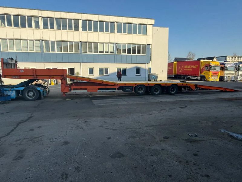 MEUSBURGER MTS 3, 2 AXLE FORCED STEERING,1 LIFT AXLE, DOUBLE HYDR. RAMPS &HYDR. ADJUSTABLE FLOOR - Góndola rebajadas semirremolque: foto 1 MEUSBURGER MTS 3, 2 AXLE FORCED STEERING,1 LIFT AXLE, DOUBLE HYDR. RAMPS &HYDR. ADJUSTABLE FLOOR - Góndola rebajadas semirremolque: foto 1