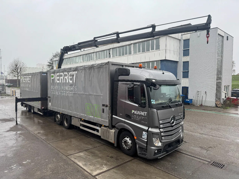 Mercedes-Benz Actros 2645 PALFINGER PK 19 + REMOTE CONTROL + ROYEN HANGER COMPLETE 2017! - Camión lona, Camión grúa: foto 3 Mercedes-Benz Actros 2645 PALFINGER PK 19 + REMOTE CONTROL + ROYEN HANGER COMPLETE 2017! - Camión lona, Camión grúa: foto 3