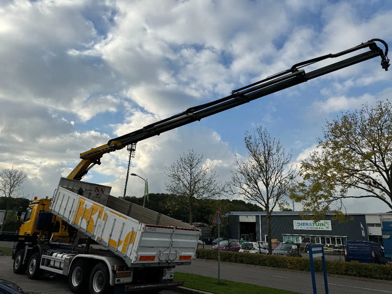 Mercedes-Benz Arocs 4448 8X4 + EURO 6 + FASSI F315 + REMOTE + KIPPER + STEERING AXLE - Volquete camión, Camión grúa: foto 4 Mercedes-Benz Arocs 4448 8X4 + EURO 6 + FASSI F315 + REMOTE + KIPPER + STEERING AXLE - Volquete camión, Camión grúa: foto 4