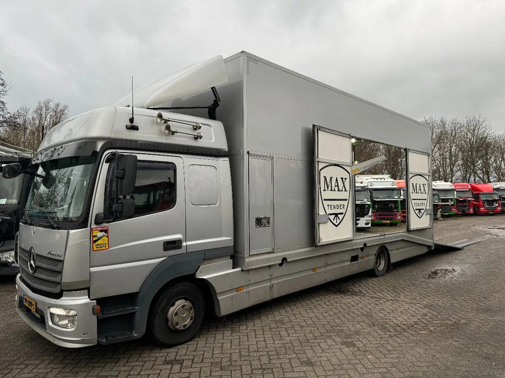 Mercedes-Benz Atego 1224 4X2 MOETEFINDT EURO 6 REMOTE CONTROL - Portavehículos camión: foto 1 Mercedes-Benz Atego 1224 4X2 MOETEFINDT EURO 6 REMOTE CONTROL - Portavehículos camión: foto 1
