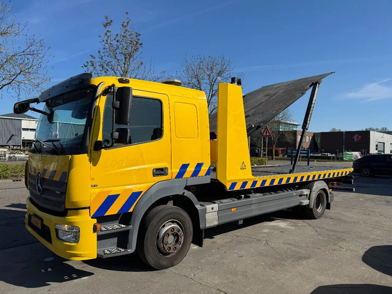 Mercedes-Benz Atego 1524 4X2 EURO 6 FALKOM DOUBLE DECK + WINCH - Grua de remolque autos: foto 1 Mercedes-Benz Atego 1524 4X2 EURO 6 FALKOM DOUBLE DECK + WINCH - Grua de remolque autos: foto 1