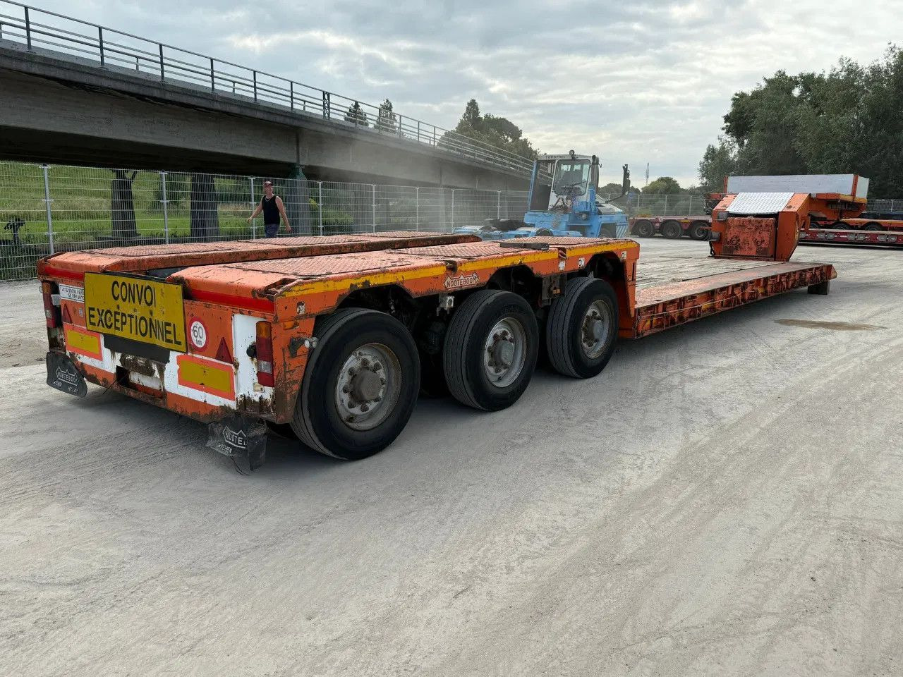 Nooteboom EURO-59-03 P 5,3 METER EXTANDABLE 3X STEERING - Góndola rebajadas semirremolque: foto 5 Nooteboom EURO-59-03 P 5,3 METER EXTANDABLE 3X STEERING - Góndola rebajadas semirremolque: foto 5