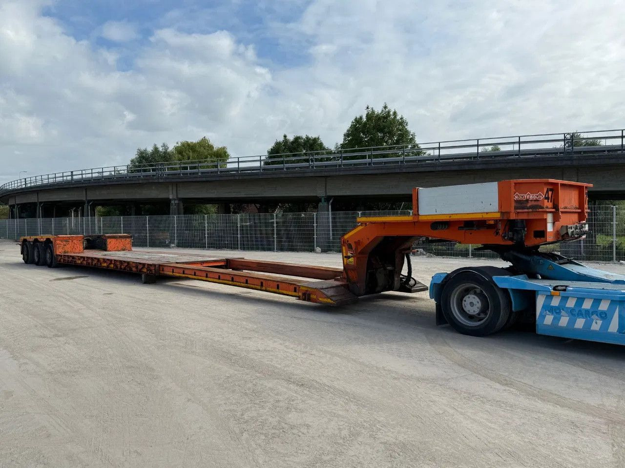 Nooteboom EURO-59-03 P 5,3 METER EXTANDABLE 3X STEERING - Góndola rebajadas semirremolque: foto 1 Nooteboom EURO-59-03 P 5,3 METER EXTANDABLE 3X STEERING - Góndola rebajadas semirremolque: foto 1