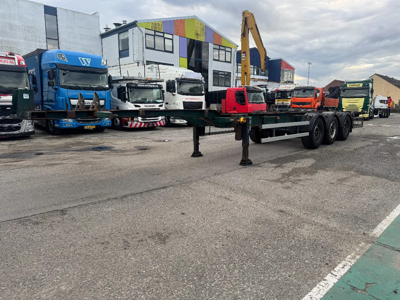 Pacton T3-007 TXC339 3X SAF AXLE - Portacontenedore/ Intercambiable semirremolque: foto 1 Pacton T3-007 TXC339 3X SAF AXLE - Portacontenedore/ Intercambiable semirremolque: foto 1