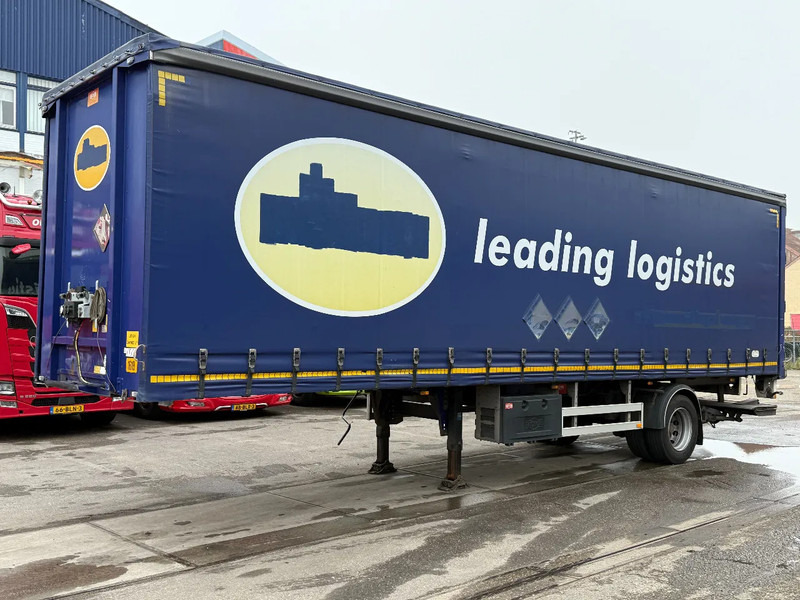 Pacton TBD.122 + TRIDEC STEERING AXLE + DHOLLANDIA + SLIDING ROOF - Semirremolque lona: foto 1 Pacton TBD.122 + TRIDEC STEERING AXLE + DHOLLANDIA + SLIDING ROOF - Semirremolque lona: foto 1