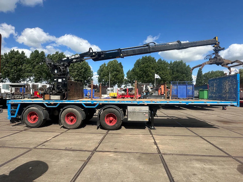Pacton TRAILERS HIAB R220-F3+K MET ROTATOR EN PLATENKLEM, APK 02-02-2026 - Semirremolque plataforma/ Caja abierta: foto 2 Pacton TRAILERS HIAB R220-F3+K MET ROTATOR EN PLATENKLEM, APK 02-02-2026 - Semirremolque plataforma/ Caja abierta: foto 2