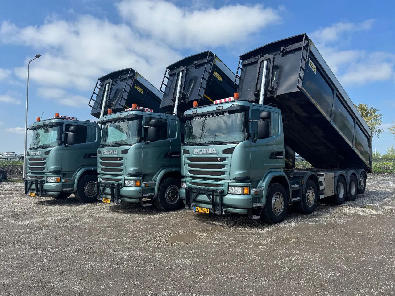 Scania G450 10X4 3 UNITS VAKO KIPPER EURO 6 - Volquete camión: foto 1 Scania G450 10X4 3 UNITS VAKO KIPPER EURO 6 - Volquete camión: foto 1