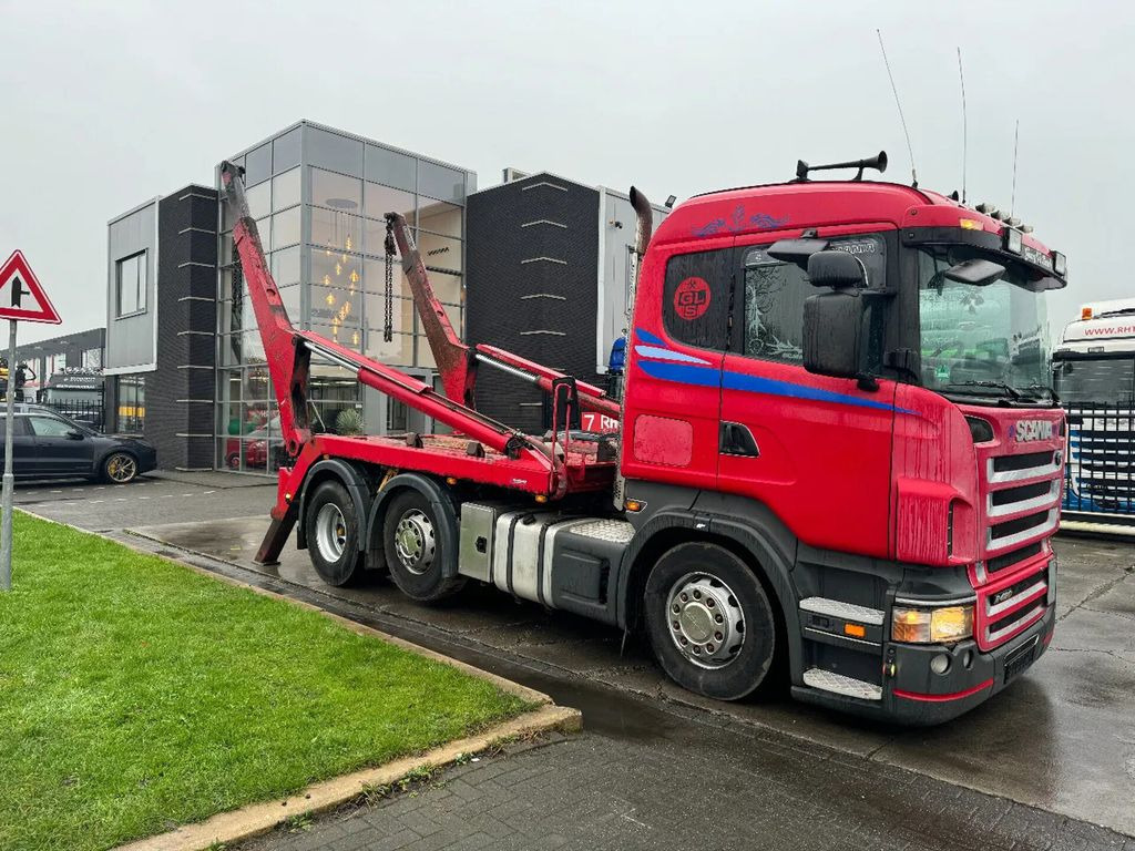 Scania R420 6X2 MULTILIFT SLT 180 - Portacontenedor de cadenas camión: foto 2 Scania R420 6X2 MULTILIFT SLT 180 - Portacontenedor de cadenas camión: foto 2