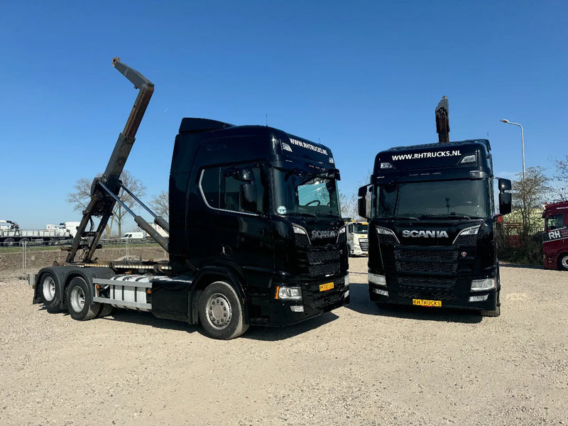 Scania R580 V8 6X2 VDL HOOK 20T RETARDER EURO 6 2 UNITS - Multibasculante camión: foto 3 Scania R580 V8 6X2 VDL HOOK 20T RETARDER EURO 6 2 UNITS - Multibasculante camión: foto 3