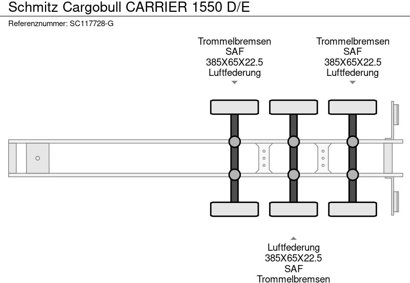 Frigorífico semirremolque Schmitz Cargobull CARRIER 1550 D/E: foto 13