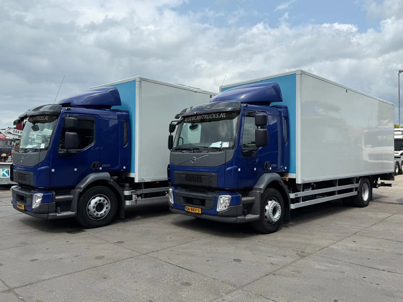 Volvo FL 250 4X2 EURO 6 CARGO LOCK + DHOLLANDIA LIFT TÜV TILL 02-2026 - Camión caja cerrada: foto 1 Volvo FL 250 4X2 EURO 6 CARGO LOCK + DHOLLANDIA LIFT TÜV TILL 02-2026 - Camión caja cerrada: foto 1