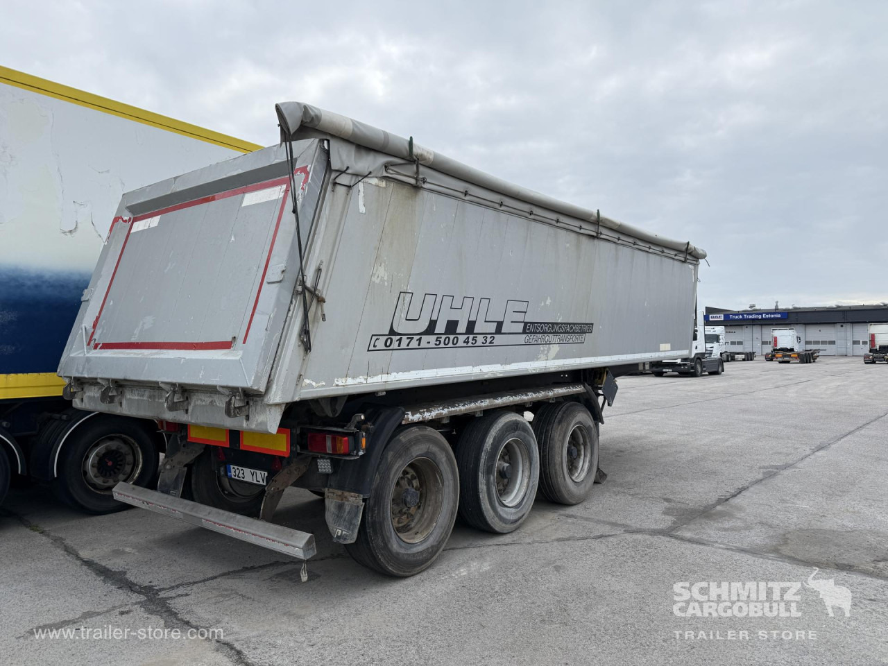 KEMPF Tipper Alu-square sided body 28m³ - Volquete semirremolque: foto 1 KEMPF Tipper Alu-square sided body 28m³ - Volquete semirremolque: foto 1