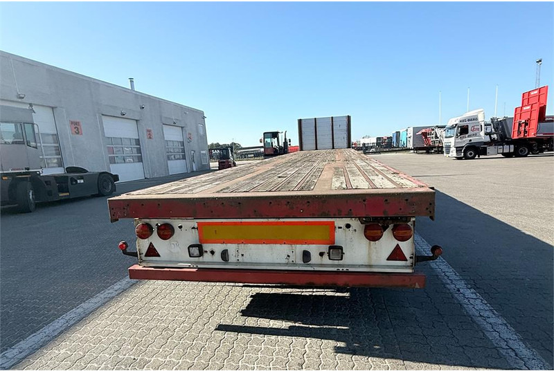 Semirremolque plataforma/ Caja abierta HRD 13.6 m: foto 5