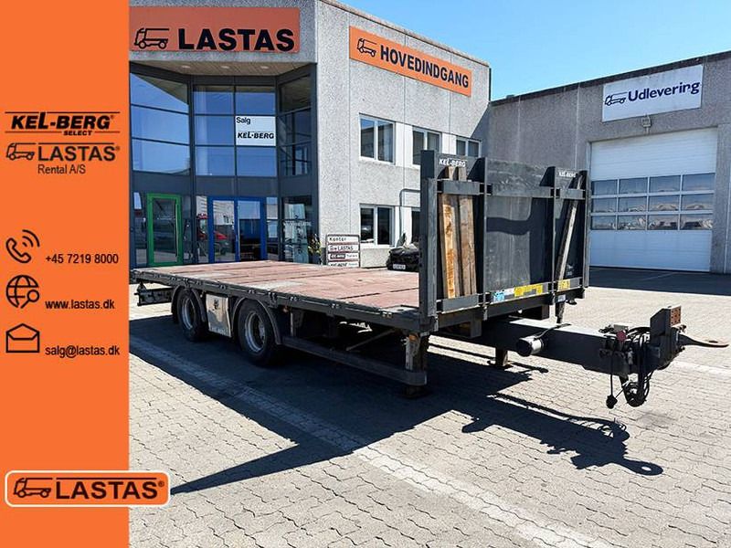 KEL-BERG Flatbed trailer / Plateau Zentralanhänger - Remolque plataforma/ Caja abierta: foto 1 KEL-BERG Flatbed trailer / Plateau Zentralanhänger - Remolque plataforma/ Caja abierta: foto 1
