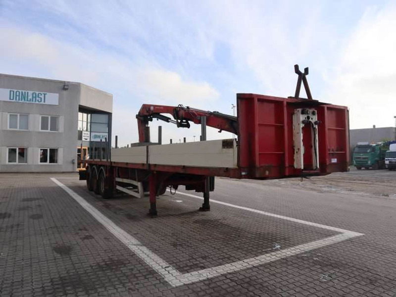 MTDK Cranetrailer/Kranauflieger/Krantrailer - Semirremolque plataforma/ Caja abierta: foto 2 MTDK Cranetrailer/Kranauflieger/Krantrailer - Semirremolque plataforma/ Caja abierta: foto 2