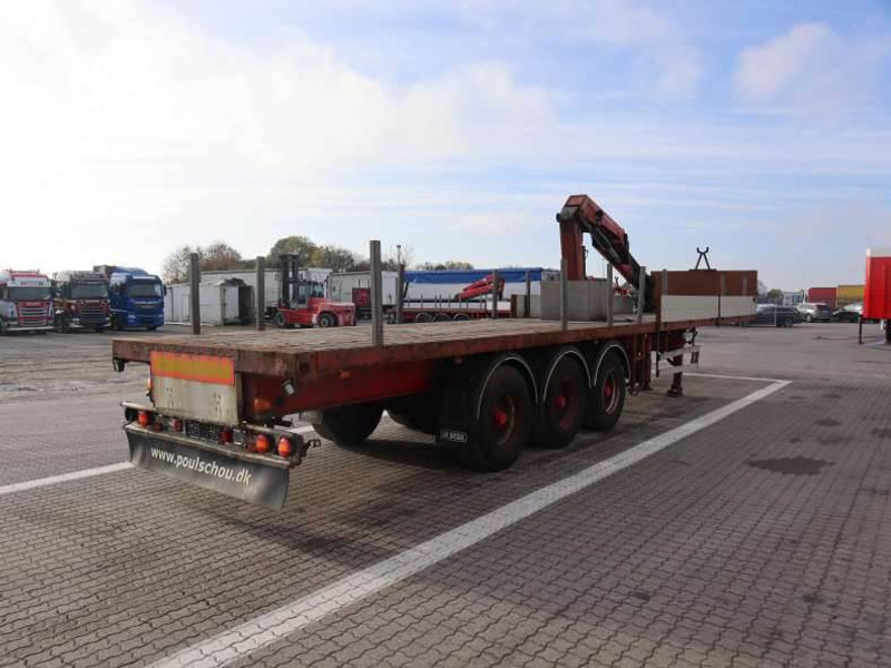 MTDK Cranetrailer/Kranauflieger/Krantrailer - Semirremolque plataforma/ Caja abierta: foto 3 MTDK Cranetrailer/Kranauflieger/Krantrailer - Semirremolque plataforma/ Caja abierta: foto 3